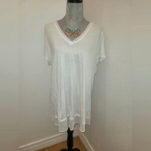 INC International Concepts White Shirt